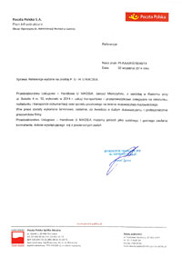 referencje poczta